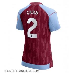 Aston Villa Matty Cash #2 Replik Heimtrikot Damen 2023-24 Kurzarm